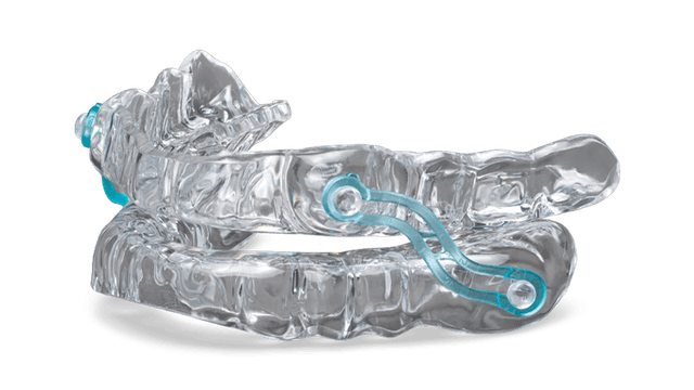 Mandibular advancement device for sleep apnea